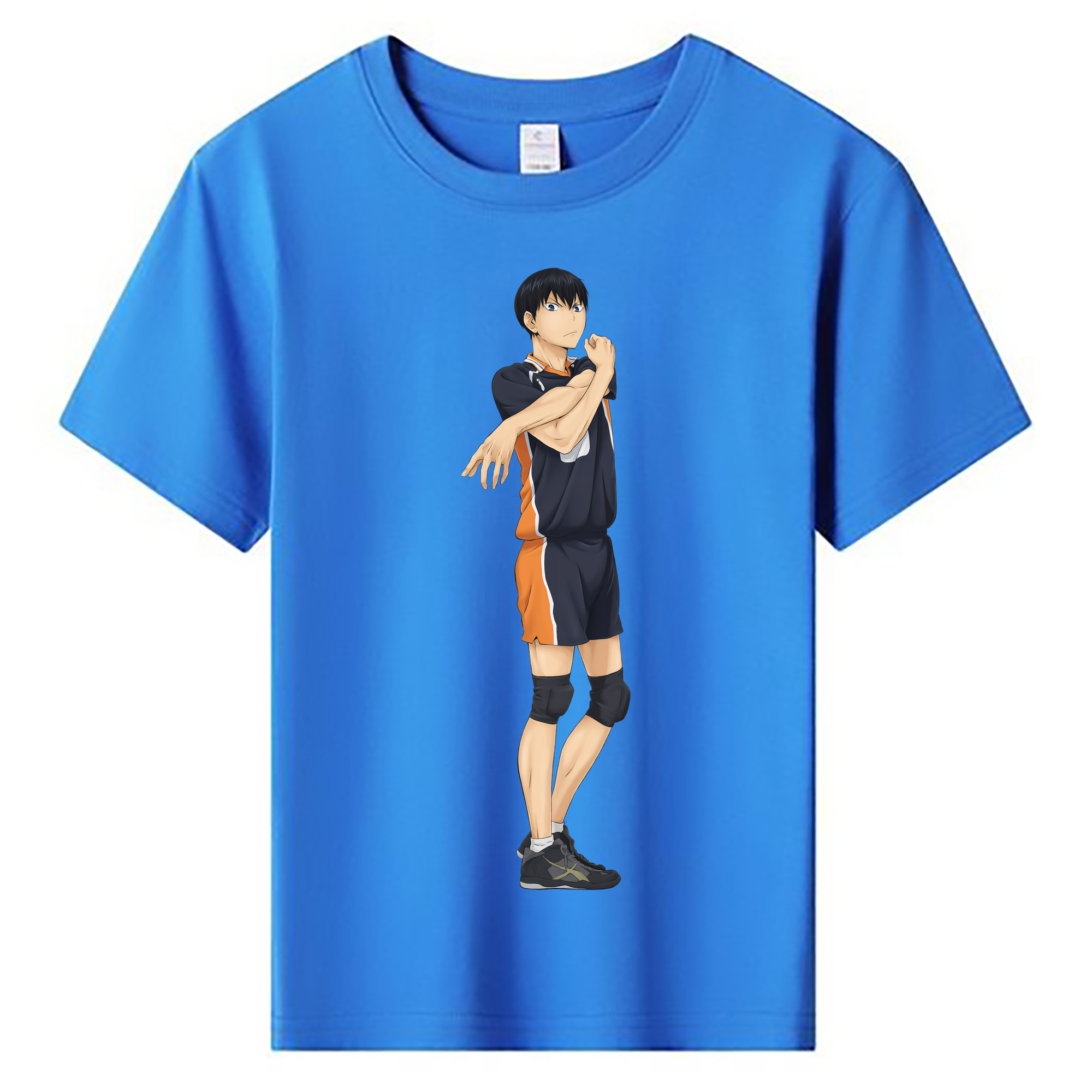 （画像用） ハイキュー!! Haikyu!! 綿100％キッズTシャツ（フロントプリント）